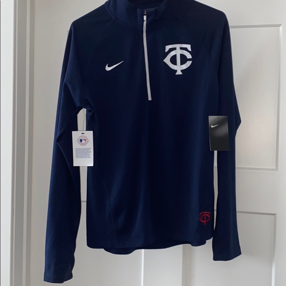 BRAND NEW NIKE MINNESOTA TWINS MLB ZIP